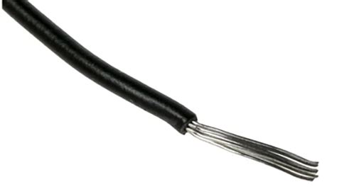 3250 BK005 Alpha Wire | Alpha Wire Hook-up Wire PVC Series Black 0.2 ...