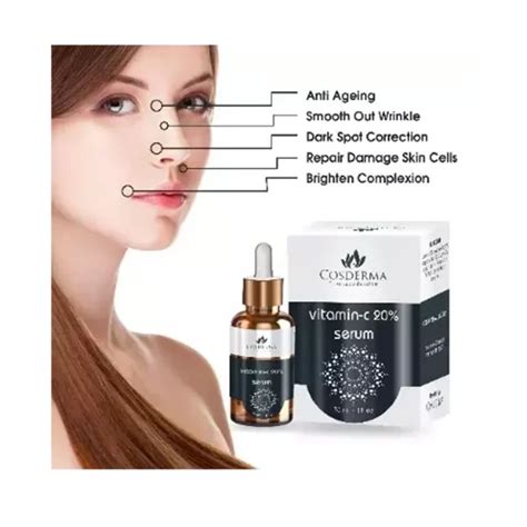 Cosderma Vitamin C 20% Serum - 30ml - Cureka - Online Health Care ...