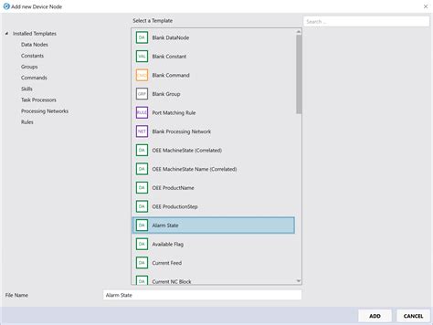 Device Templates | Documentation