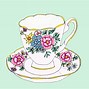 Image result for Victorian Era Tea Cup Drawing