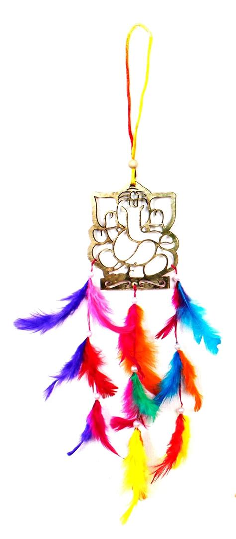 VR Creatives Lord Ganesh Dream Catcher for Car and Wall Hanging Attract ...