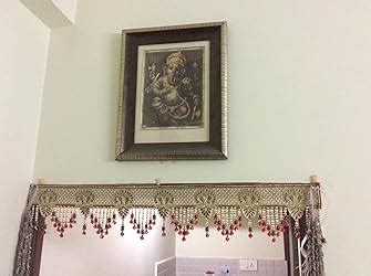 SWADESI STUFF Fabric Bandhanwar Toran Door Hanging (Multicolor ...