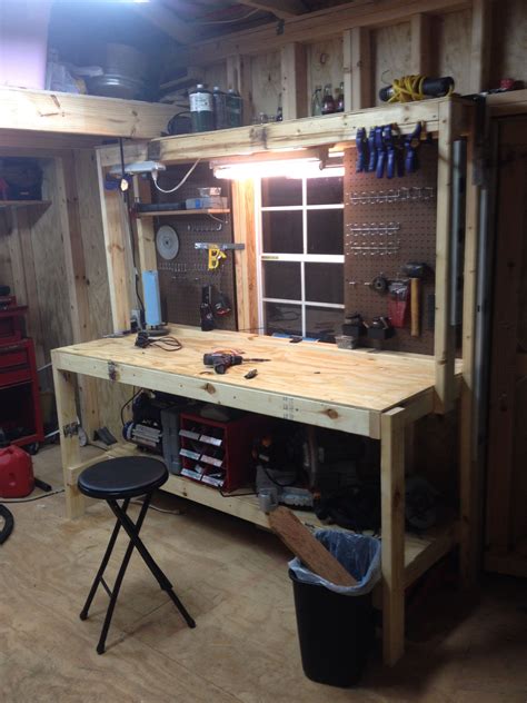 Image result for Small Garage Workbench