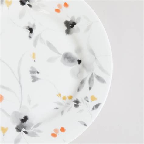 Buy Mandarin-Modern Retreat Multicolour Floral Print Bone China Side ...