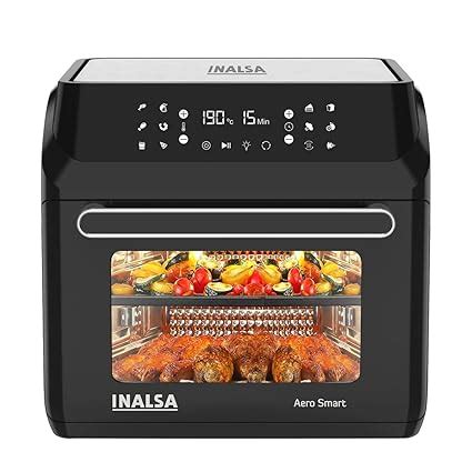 INALSA Air Fryer Oven With 23L Capacity|1700 W-12 Preset Programs ...