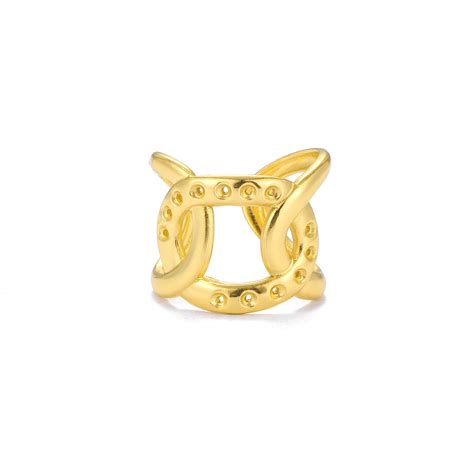 Infinity Twist Statement Ring | Salty – Salty Accessories