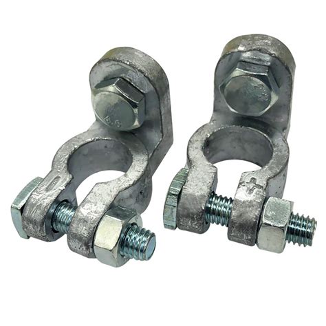Ampper Lead Alloy Military Spec Battery Terminal Connector Clamps, Top ...
