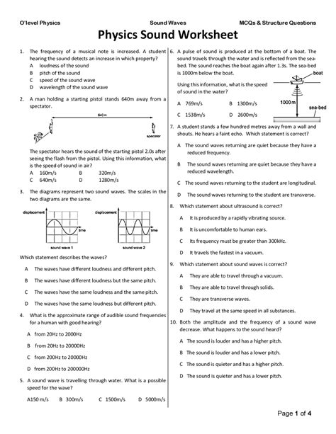 Image result for Physics Module Sound Form 1