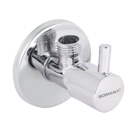 Somany Bathware Neo Angle Valve Without Flange for Bathroom : Amazon.in ...