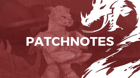 Patchnotes: Drachengepolter 2024 - GuildNews