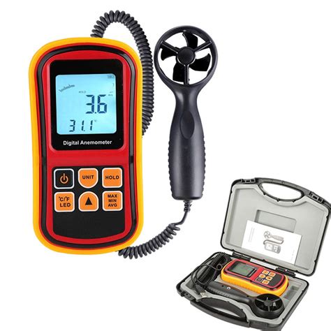 Buy Digital Handheld Anemometer, Wind Speed Sensor with Winds Velocity ...