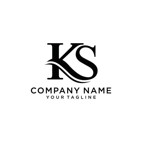 KS Linked Logo for business and company identity. Creative Letter KS ...