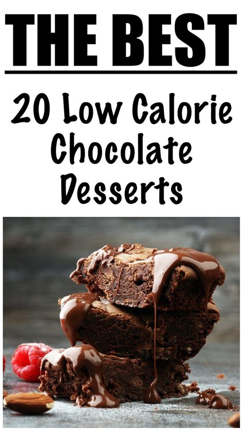 20 Low Calorie Chocolate Desserts - Lose Weight By Eating
