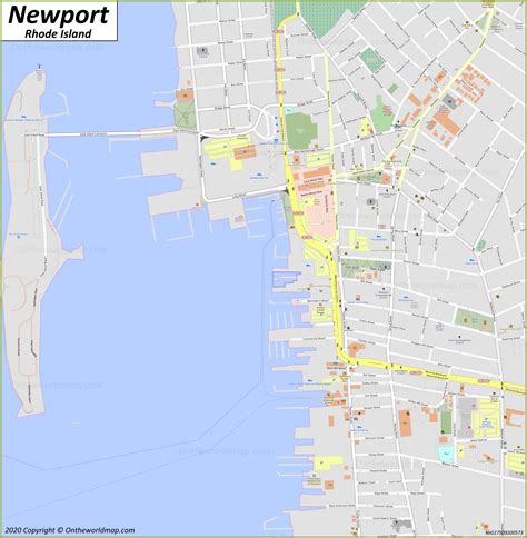 Downtown Newport Rhode Island Map Newport, RI Travel Guide | Things To