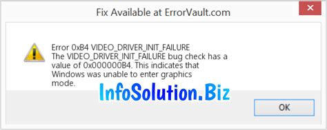 Fix: "VIDEO_DRIVER_INIT_FAILURE" in Windows 10