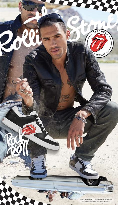 Rolling Stones and Skechers unveil global shoe collab