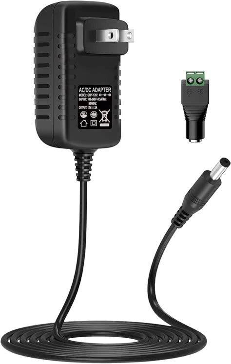 Deitybless 12V 2A Power Supply Adapter, 12V DC Transformer, India | Ubuy