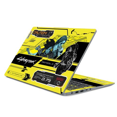 Shop Cyberpunk Neon Edge Laptop Skin for Lenovo | Buy Online Now ...