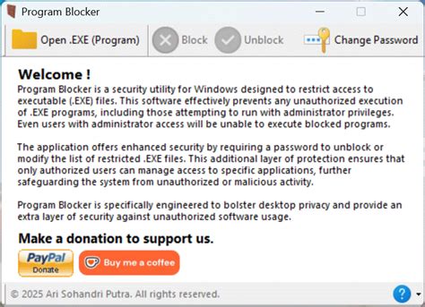 Program Blocker 的图像结果