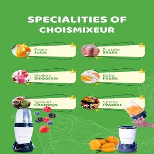 Buy CHOISMIXEUR Juicer/Mixer/Grinder/Blender/Shaker | Stainless Steel ...
