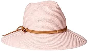 Buy ale by Alessandra Women's Bella Rose Hat with Leather Trim and ...