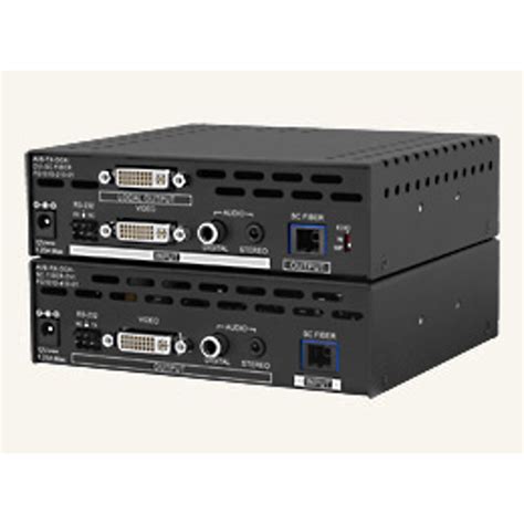 BIM objects - Free download! DGX DVI Fiber TX/RX Modules Single Fiber ...