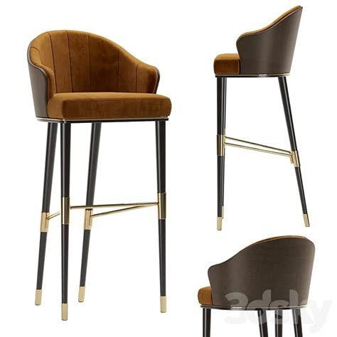 Bar chair ELLIS 3DS Max Model – 3DSky Model Free