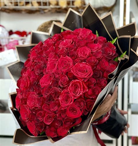 Huge Red Rose Bouquet in Arlington, TX | Exquisite Florals & Events