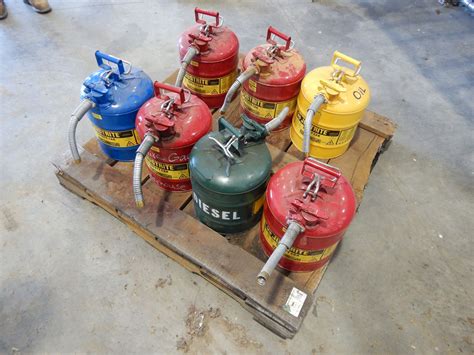 JUSTRITE SAFETY FUEL CAN Shop Equipment