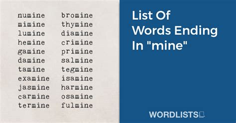 List Of Words With The Prefix "in"