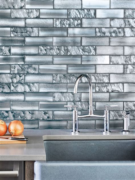 Installing Glass Subway Tile Backsplash