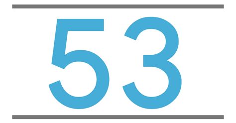 Number 53 Meaning