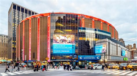 Madison Square Garden Capacity - MSG - New York, NY