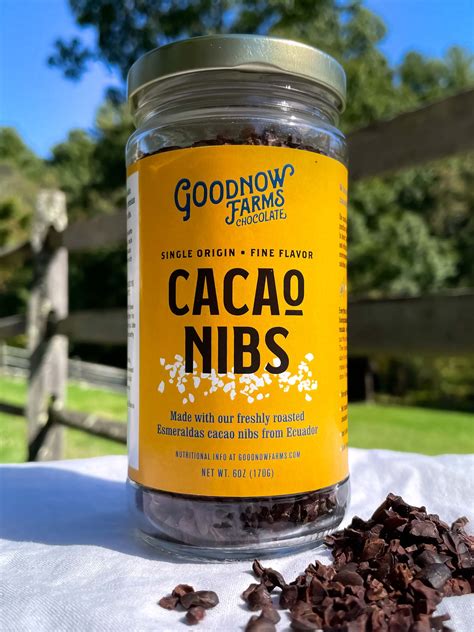 Roasted Cacao Nibs - Goodnow Farms Chocolate