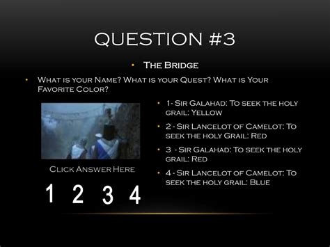 Image result for Monty Python Holy Three Questions