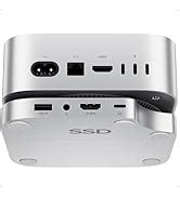 PULWTOP USB C Hub for Mac mini M4/M4 Pro 2024 Docking Station with M.2 ...