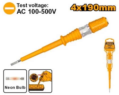Ingco HSDT1908 Test pencil- Screwdriver Tester – Indian Hobby Center