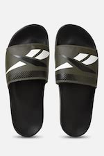 Reebok India Official | Berlin Slide - Men Green Slippers Online at ...