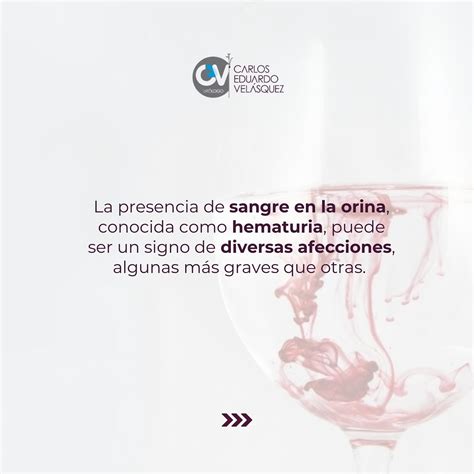 Sangre en la orina: ¿Es grave?