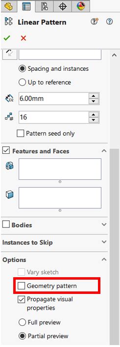 Image result for SolidWorks Pattern Tutorial