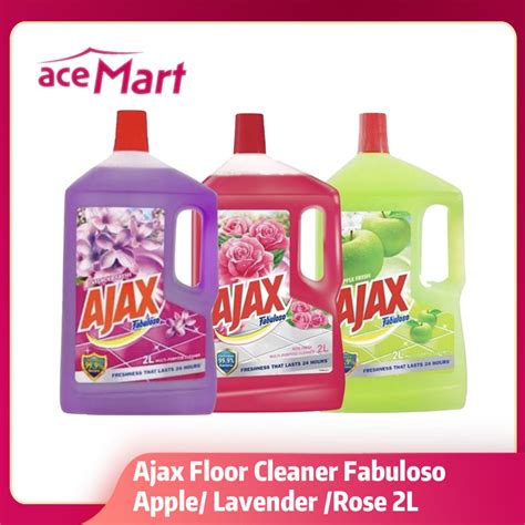 Ajax Floor Cleaner Fabuloso Lavender Apple/Rose/Lavender 2L | Shopee ...