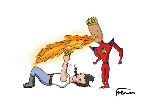 Image result for Pyro Cartoon