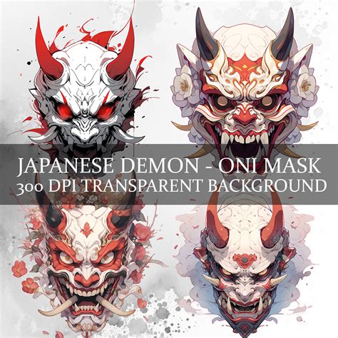 Japanese Demon Mask Anime