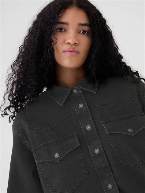 Denim Western Shirt Jacket | Gap