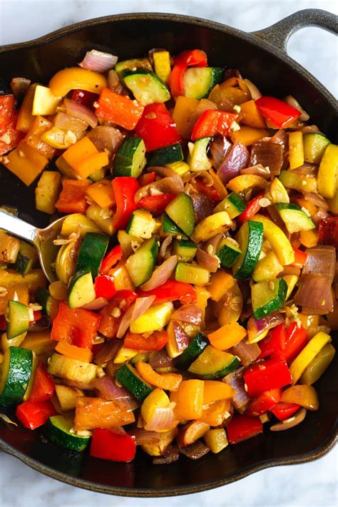 Easy Sauteed Vegetables - Karinokada