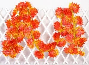 Supremier orangle maple vines set of 6 Artificial Plant Price in India ...