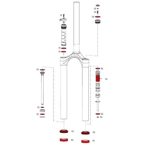 Rock Shox Spared for Fork Service Kit For Sector Gold – BUMSONTHESADDLE