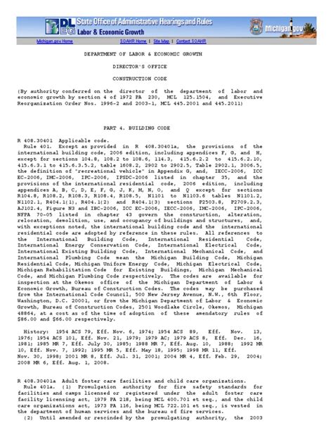 Image result for Michigan Existing Building Code
