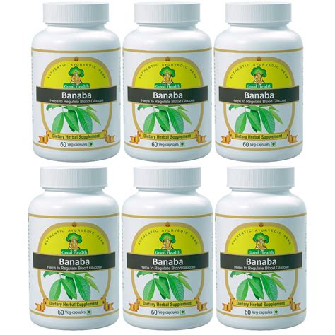 Buy Sushrut Ayurved Industries - Banaba Natural & Herbal Dietary ...
