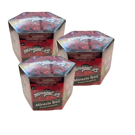 Buy Zag Heroez Miraculous Miraculous 50500 Kwami Surprise Miracle Box ...